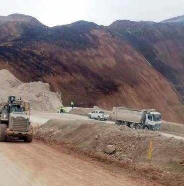 Erzincan Altın Madeninde Toprak Kayması