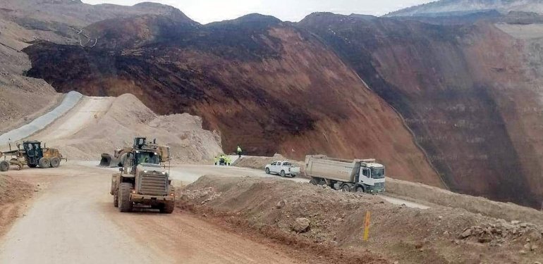 Erzincan Altın Madeninde Toprak Kayması